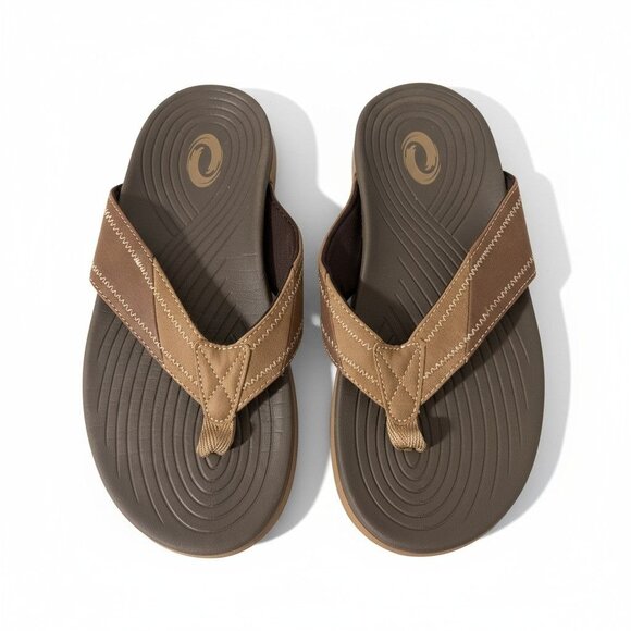 Men Brown Sandals Size 7 - Picture 1 of 7